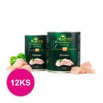 NUEVO Dog Adult, Chicken konzerva 12x400g