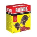 RATIMOR Rodenticíd vo forme granúl – Bromadiolone 150g