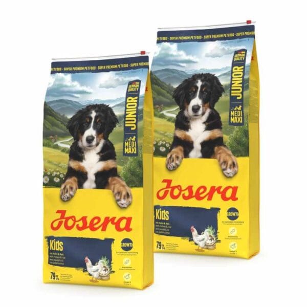 4032254775287-3-k2-600x600 JOSERA Dog Kids 2×12,5kg – Obrázok 1