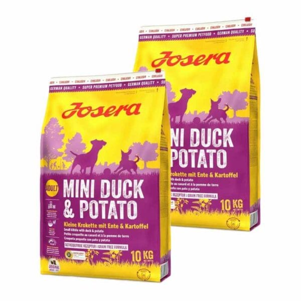 4032254783138-k2-600x600 JOSERA Mini Duck & Potato 2x10kg – Obrázok 1