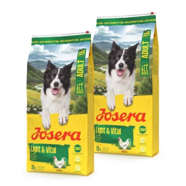 4032254786092-2-k2-600x600 JOSERA Dog Light&Vital 2×12,5kg – Obrázok 1