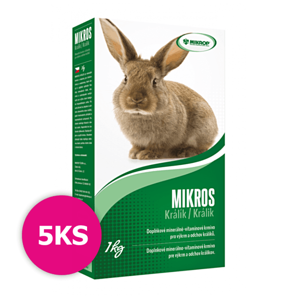 41944194 MIKROS Králik 5x1kg – Obrázok 1