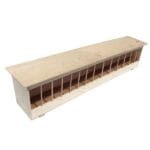 Krmítko drevené s poklopom STANDARD 150cm