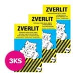 ZVERLIT Modrý jemný bez vône 3x6kg