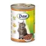 DAX Cat Kuracie Kúsky v Omáčke konzerva 415g