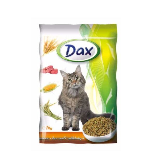 5999508139464-600x600 DAX Cat Granule hydina-zelenina 1kg – Obrázok 1