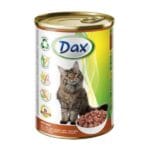 DAX Cat Pečeň Kúsky v Omáčke konzerva 415g