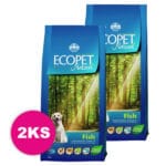 FARMINA Dog ECOPET Natural FISH Medium 2x(12+2kg)
