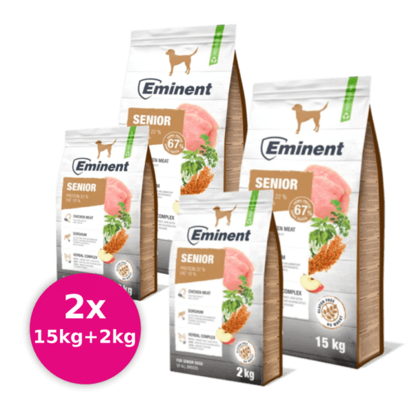 8591184001249-k2-600x600 EMINENT Dog Senior Light 2x(15kg+2kg) – Obrázok 1
