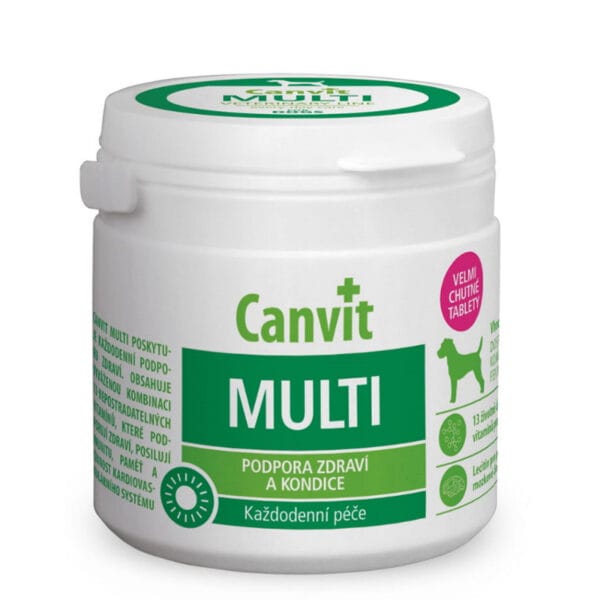 8595602507788-600x600 CANVIT Multi pre psy 100 tbl. 100g – Obrázok 1