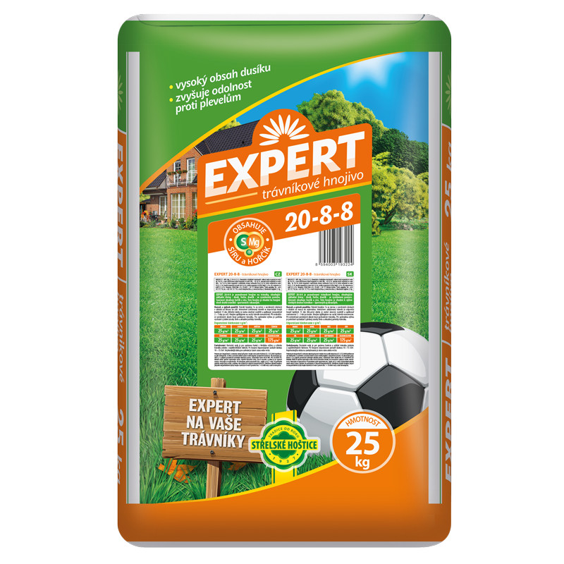 13217 TRÁVNÍKOVÉ HNOJIVO EXPERT 25KG – Obrázok 1