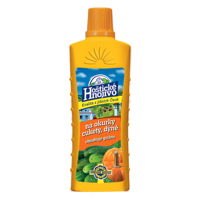 13317 Hoštické tekuté hnojivo na uhorky, cukety a dyne 500ml – Obrázok 1