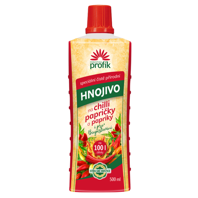 13333 PROFÍK hnojivo na chilli papričky 500ml – Obrázok 1