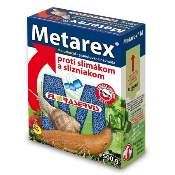 8586002988802-600x600 FLORASERVIS Slimáky METAREX M 500g – Obrázok 1