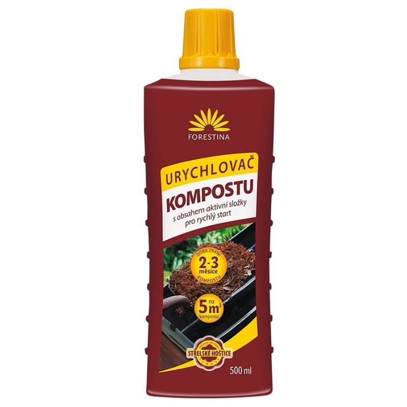 8595618406853 FORESTINA Urýchľovač kompostu 500ml – Obrázok 1